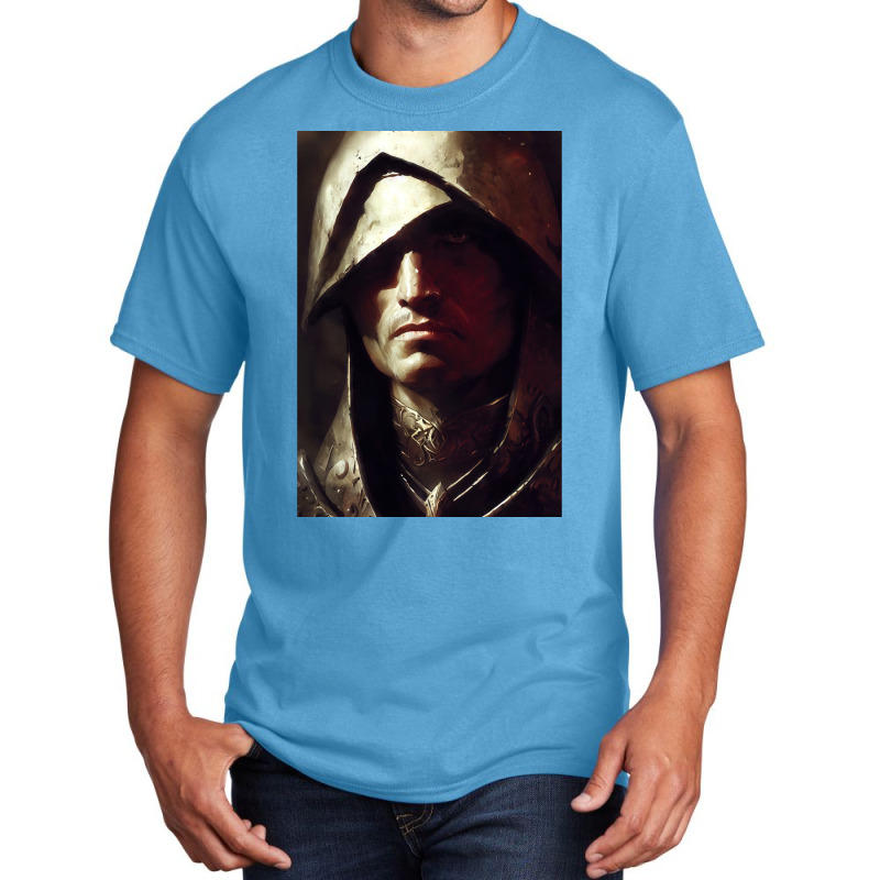 Warrior Of A Fantasy World 2 Basic T-shirt | Artistshot