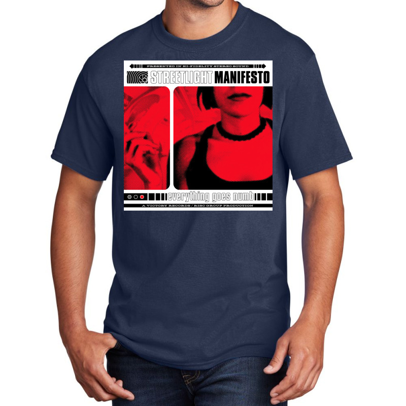 Streetlight Manifesto Everything Goes Numb Basic T-shirt by asaberazretk | Artistshot