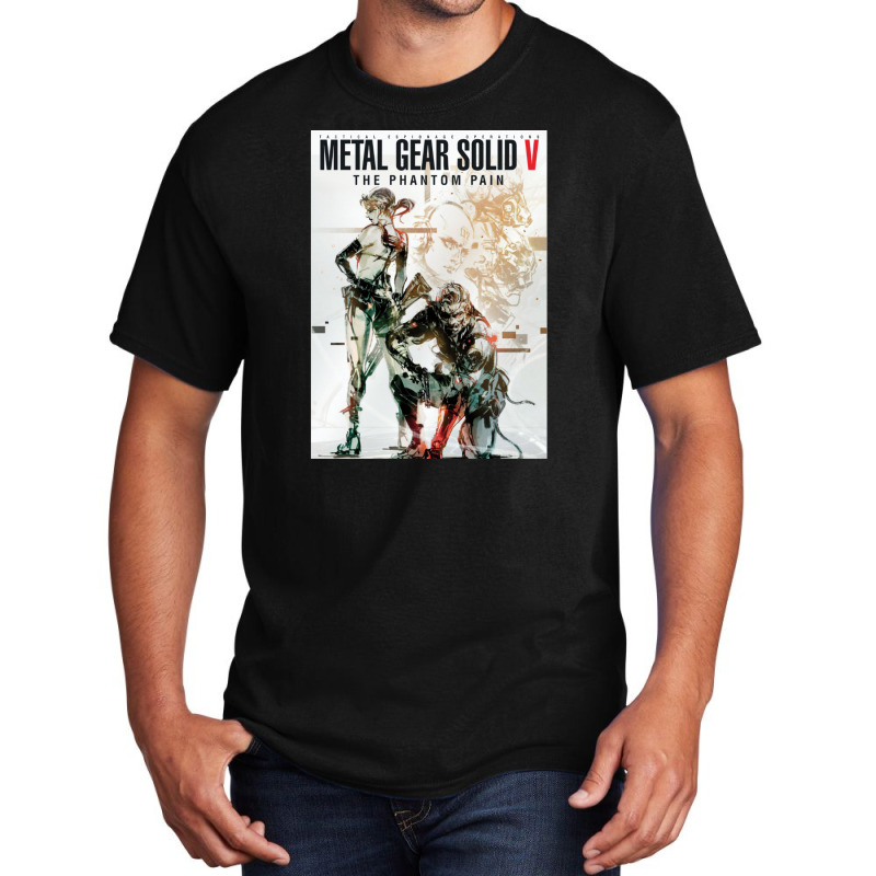 Metal Gear Solid Art Basic T-shirt by BeckiePage | Artistshot