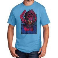 Space Robot Galactus Cartoon Fanart Basic T-shirt | Artistshot