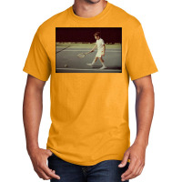 Succession   Opening Credits   Vintage  1 Basic T-shirt | Artistshot