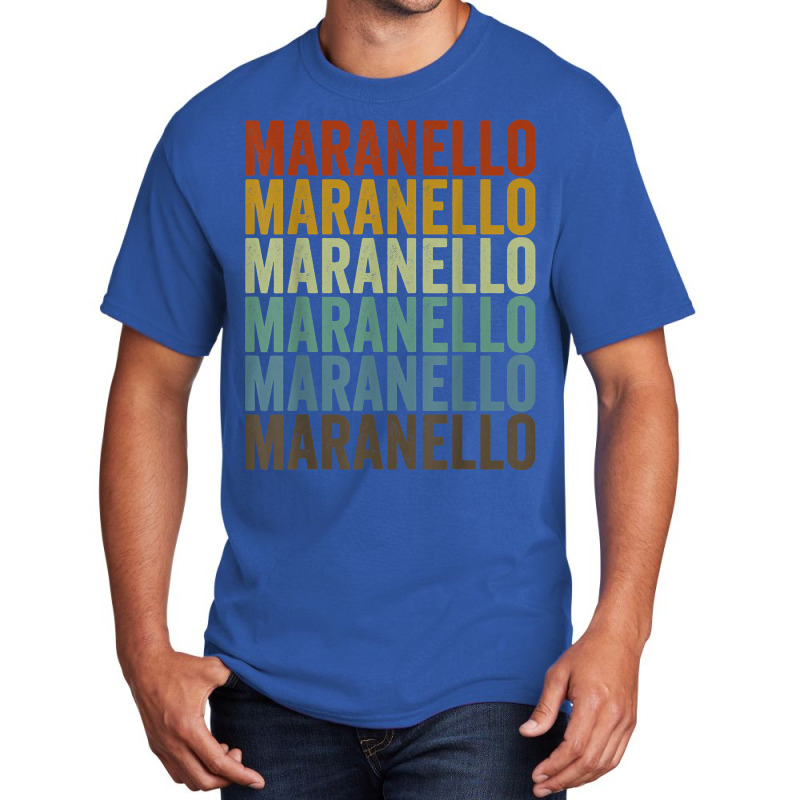 Maranello Retro City T Shirt Basic T-shirt | Artistshot