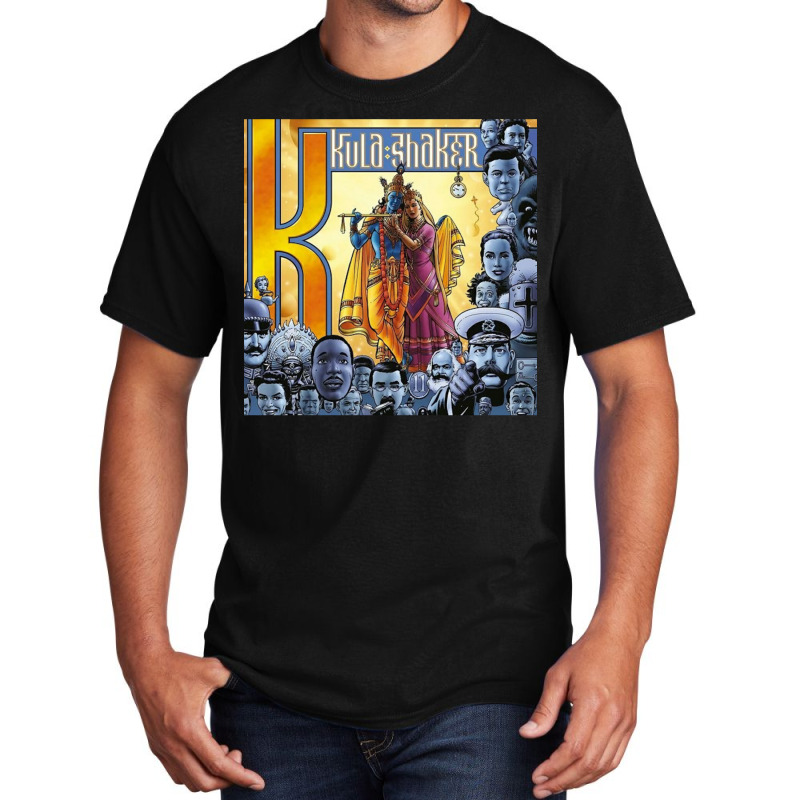 Kula Shaker Basic T-shirt by khzamdaragb | Artistshot