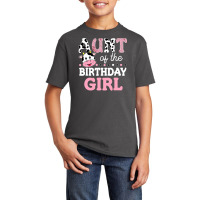 Aunt Of The Birthday Boy Aunt 1st Birthday Crew Farm Basic Youth T-shirt | Artistshot