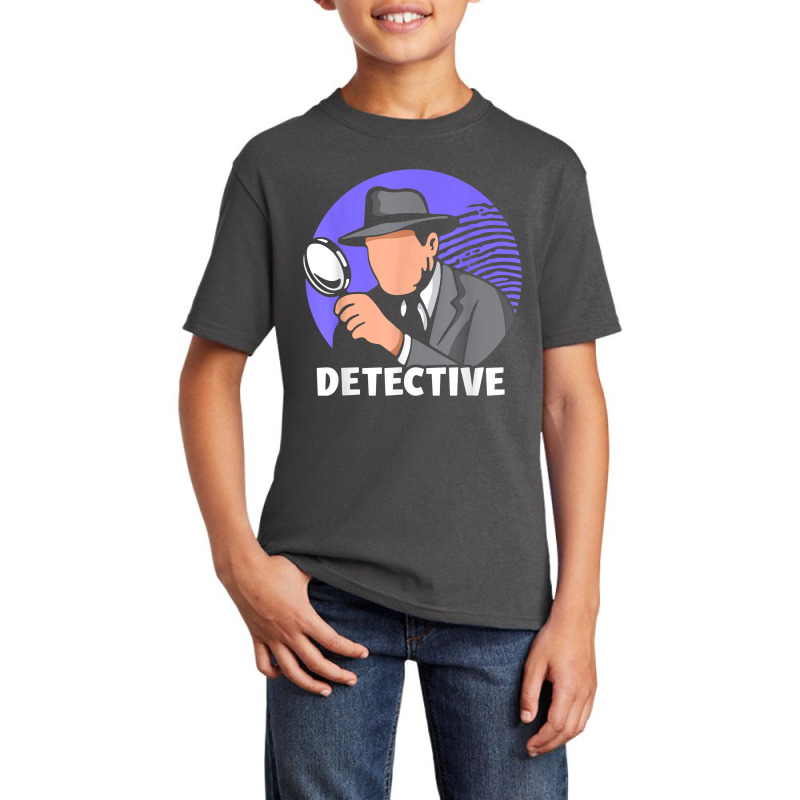 Detective Private Detective Investigation Spy Investigator T Shirt Basic Youth T-shirt by katheleenweb0 | Artistshot