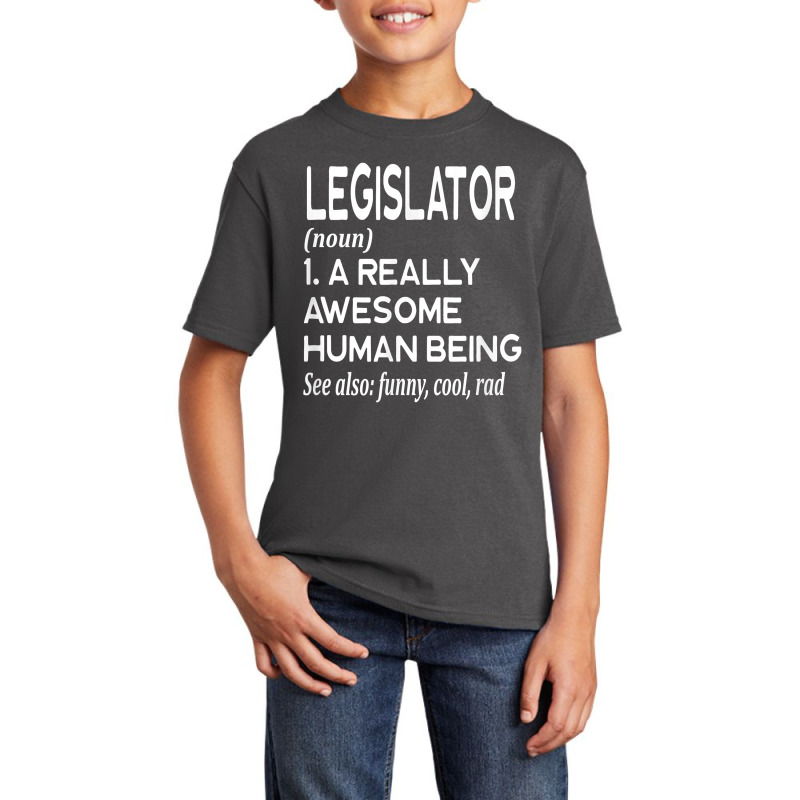 Legislator Definition Funny Legislation Lawmaker Politician T Shirt Basic Youth T-shirt | Artistshot