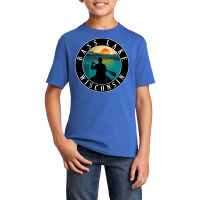 Bass Lake Lake Wisconsin T  Shirt Bass Lake Wisconsin Canoeing T  Shir Basic Youth T-shirt | Artistshot