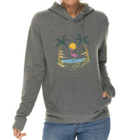 Summer Vibes Flamingo Lightweight Hoodie | Artistshot