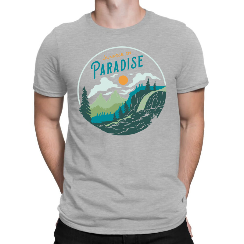 Sunrise In Paradise T-Shirt by Mangustudio | Artistshot