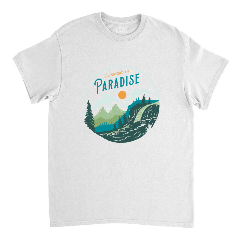 Sunrise In Paradise Classic T-shirt by Mangustudio | Artistshot