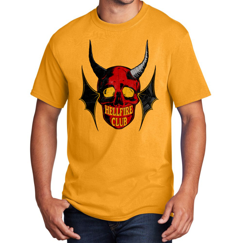 Hell Skull Basic T-shirt by TorriDiscenza | Artistshot