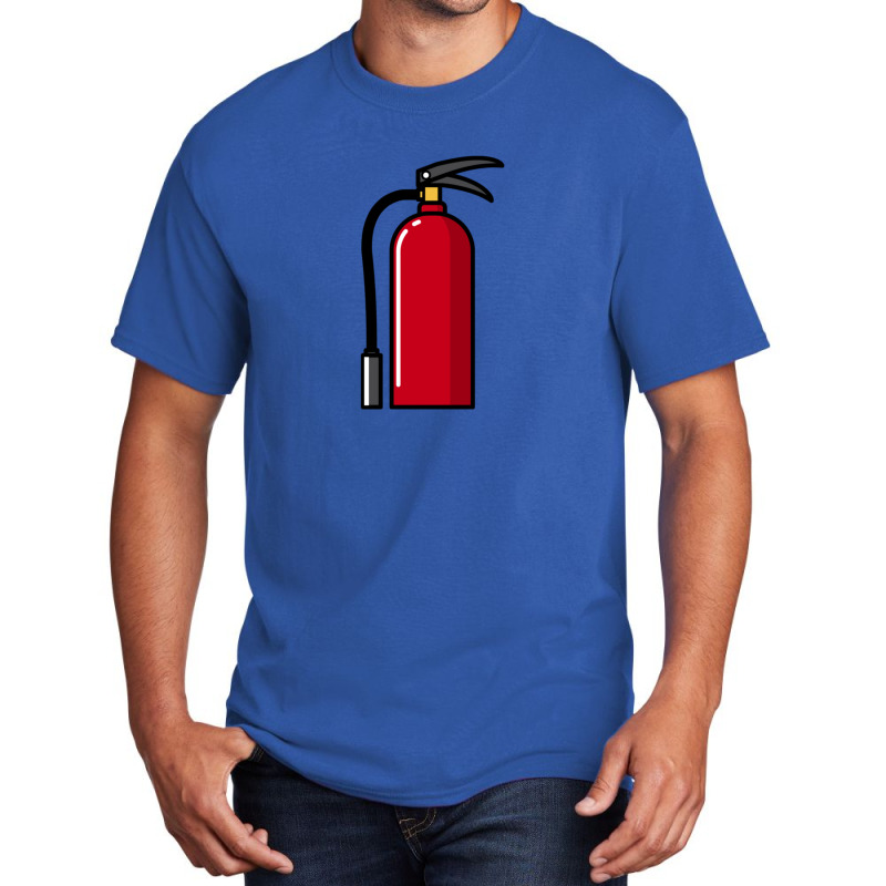 Fire Extinguisher 11 Basic T-shirt by IsabelConstance | Artistshot