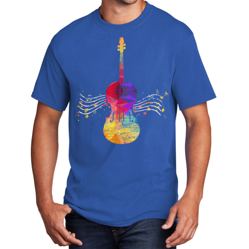 String Instrument Violinist Cello Violin Basic T-shirt | Artistshot