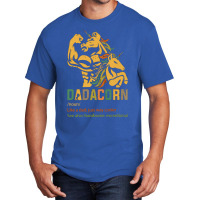 Family Dadacorn Fathers Day Basic T-shirt | Artistshot