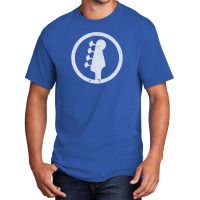 Vintage Bass Guitar Headstock Basic T-shirt | Artistshot