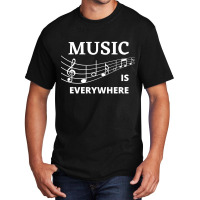 Music Is Everywhere Essential Basic T-shirt | Artistshot