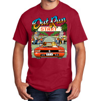 Arcade Out Run Video Game T Shirt Basic T-shirt | Artistshot