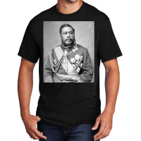 Kalākaua, The Last King Of Hawaii. Basic T-shirt | Artistshot