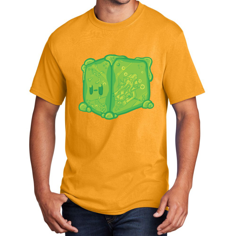 Green Gelatinous Cube Basic T-shirt | Artistshot