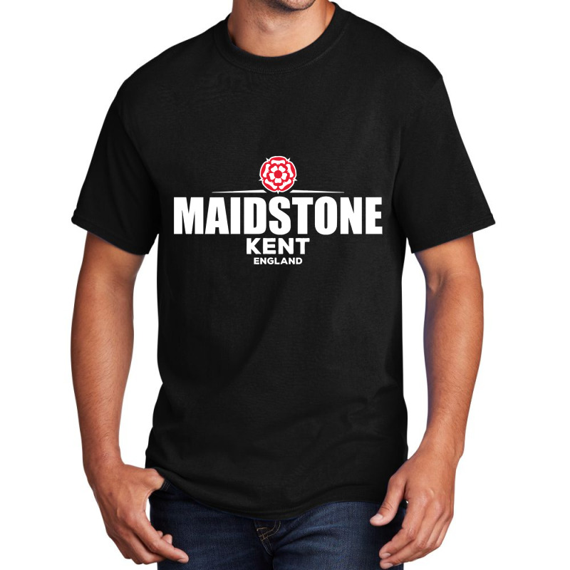 Maidstone Kent England Basic T-shirt by LarryArtist | Artistshot