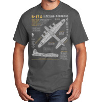 B17 Flying Fortress Basic T-shirt | Artistshot