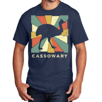 Classic Cassowary Lover Vintage Retro Animal Basic T-shirt | Artistshot