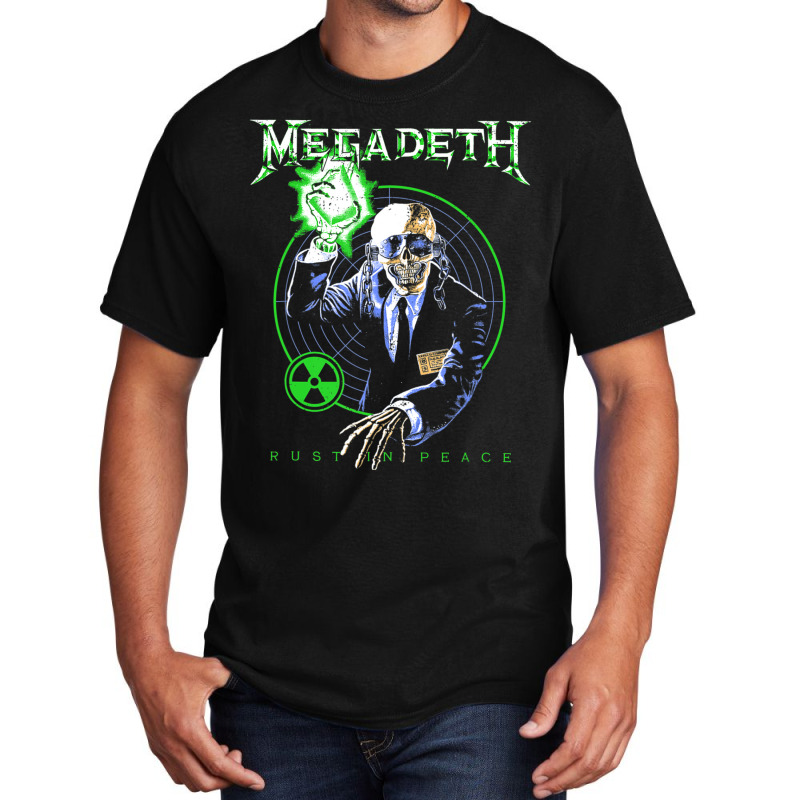 Mega Death Rust In Peace Anniversary Basic T-shirt by vrabecgujanm | Artistshot