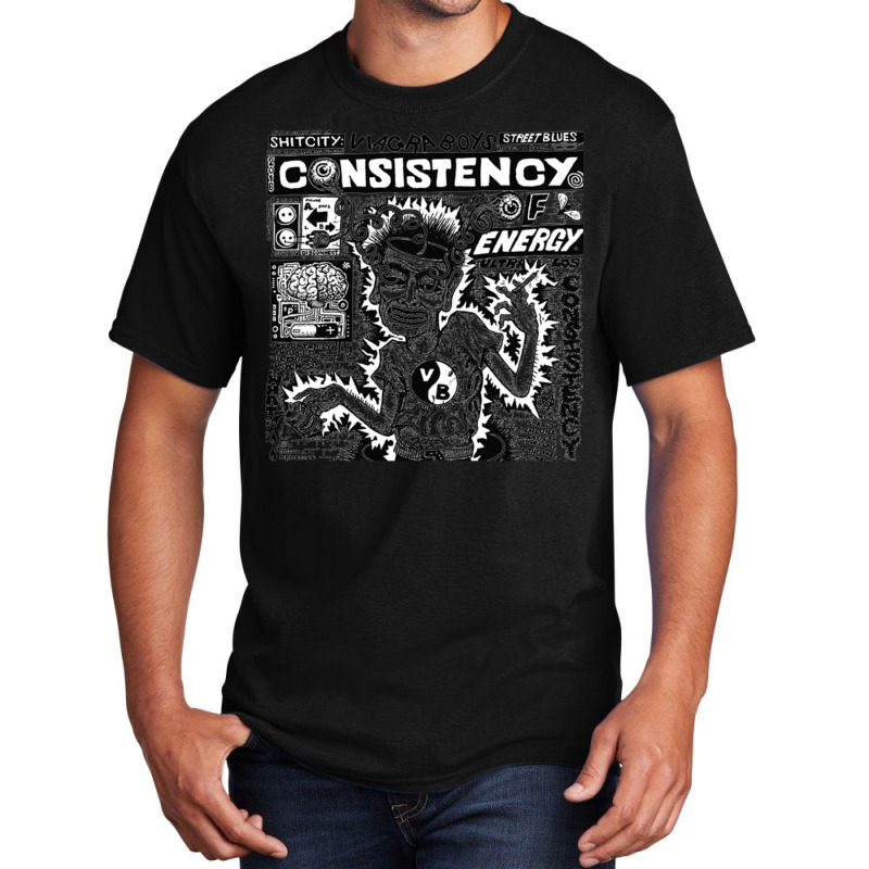 Viagra Boys Consistency Of Energy Classic T Basic T-shirt by kleisazumatar | Artistshot