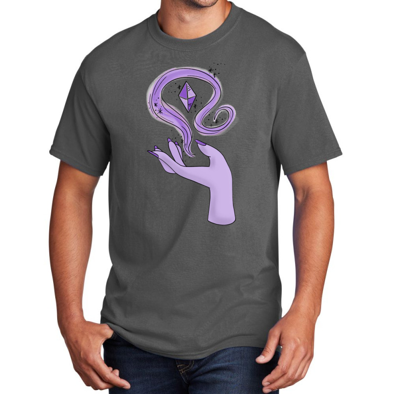 Amethyst Power 1 Basic T-shirt by GretchenJennie | Artistshot