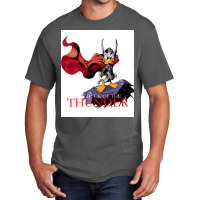 The Duck Of The Thunder Classic Poster Trending Basic T-shirt | Artistshot