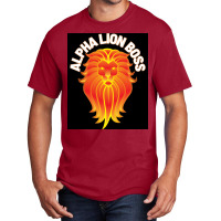 Alpha Lion Boss Classic Poster Music Basic T-shirt | Artistshot