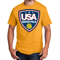 Usa Water Polo Basic T-shirt | Artistshot