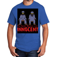 The Scoleri Brothers Were Innocent Essential Poster 80s Basic T-shirt | Artistshot