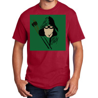 Green Archer Poster Humor Basic T-shirt | Artistshot