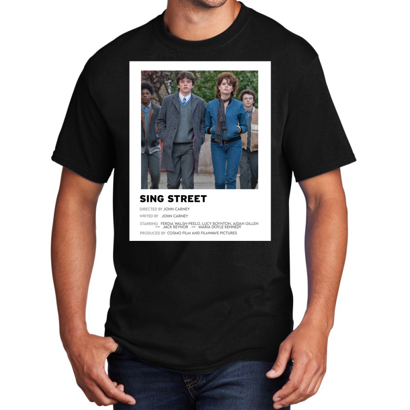 Sing Street Minimalist Poster Classic 70s Vintage Basic T-shirt by modaraayktq | Artistshot