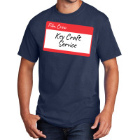 Film Crew Key Craft Service Classic Stars Travel Basic T-shirt | Artistshot