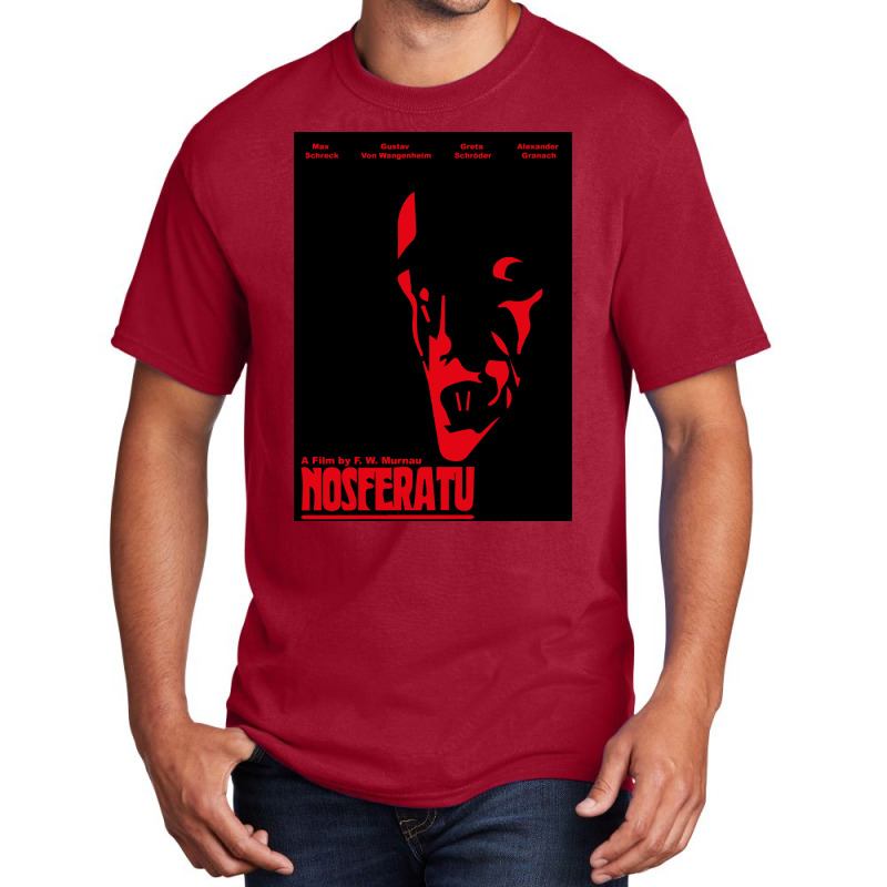 Nosferatu Minimalist Poster Classic Music Summer Basic T-shirt | Artistshot