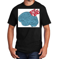 Blue Brains Poster Travel Basic T-shirt | Artistshot