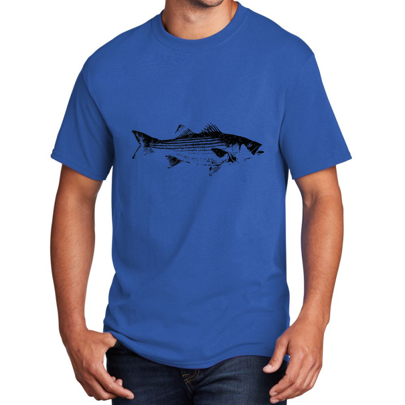 Limited Edition Striper Fishing Striped Bass Lucky Fishing Basic T-shirt | Artistshot