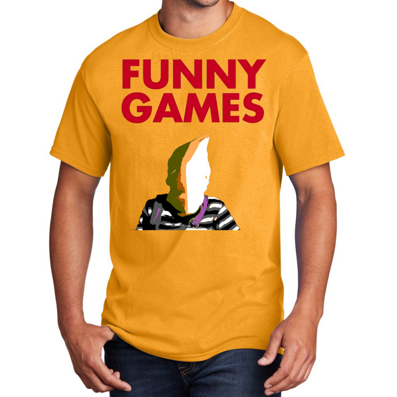 Funny Games Bag Boy Basic T-shirt by lingdasilviox | Artistshot