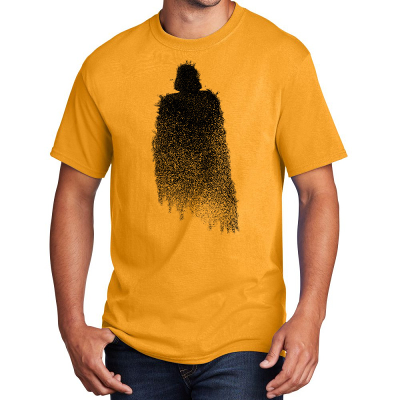 Vader Minimal Splat Basic T-shirt by lievewettey5 | Artistshot