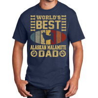 Alaskan Malamute Dad Basic T-shirt | Artistshot