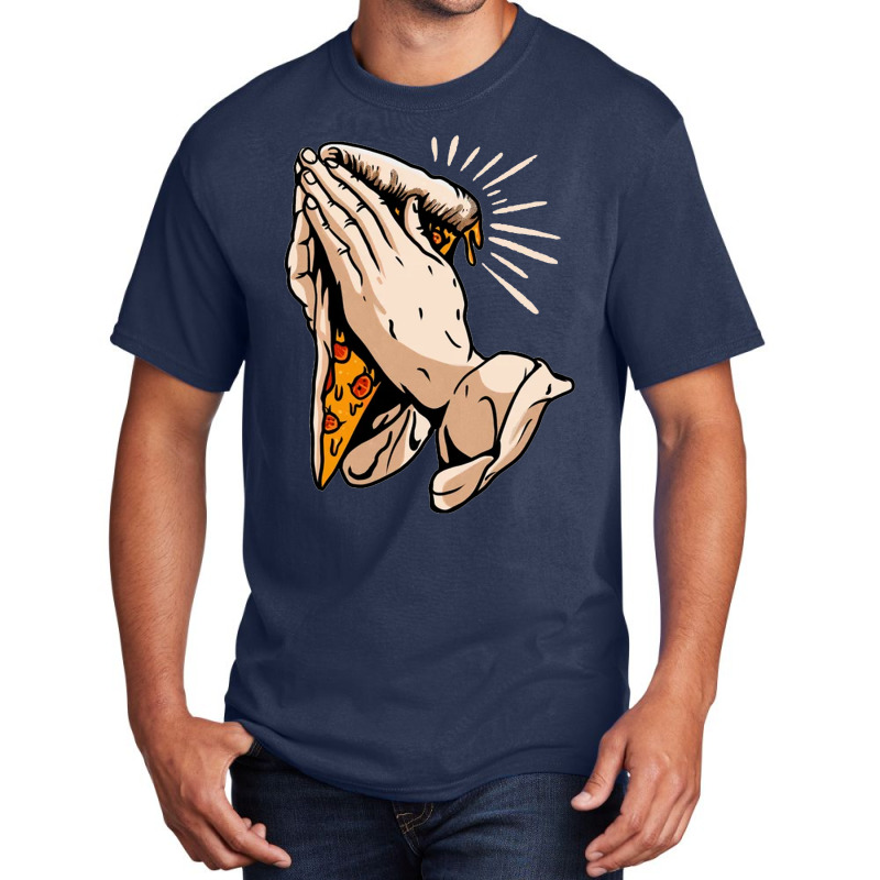 Holy Pizza Basic T-shirt | Artistshot