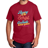 Flipping The Script On Audio Description 1 Basic T-shirt | Artistshot