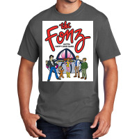 The Fonz Toon Poster Aesthetic Basic T-shirt | Artistshot