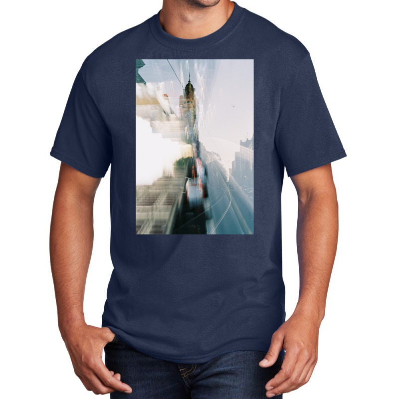 Double Exposure, Melbourne Australia. Long Love Love Basic T-shirt | Artistshot