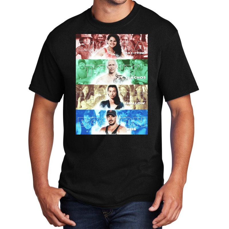 Survivor Mount Rushmore Poster Aesthetic Basic T-shirt | Artistshot