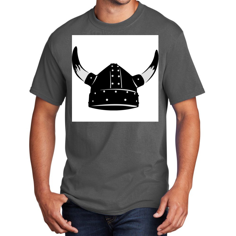 Viking Helmet  Vintage Vintage Basic T-shirt | Artistshot