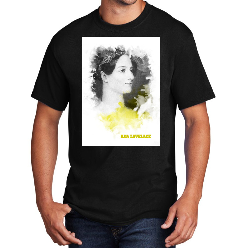 Ada Lovelace Painting Art Basic T-shirt | Artistshot