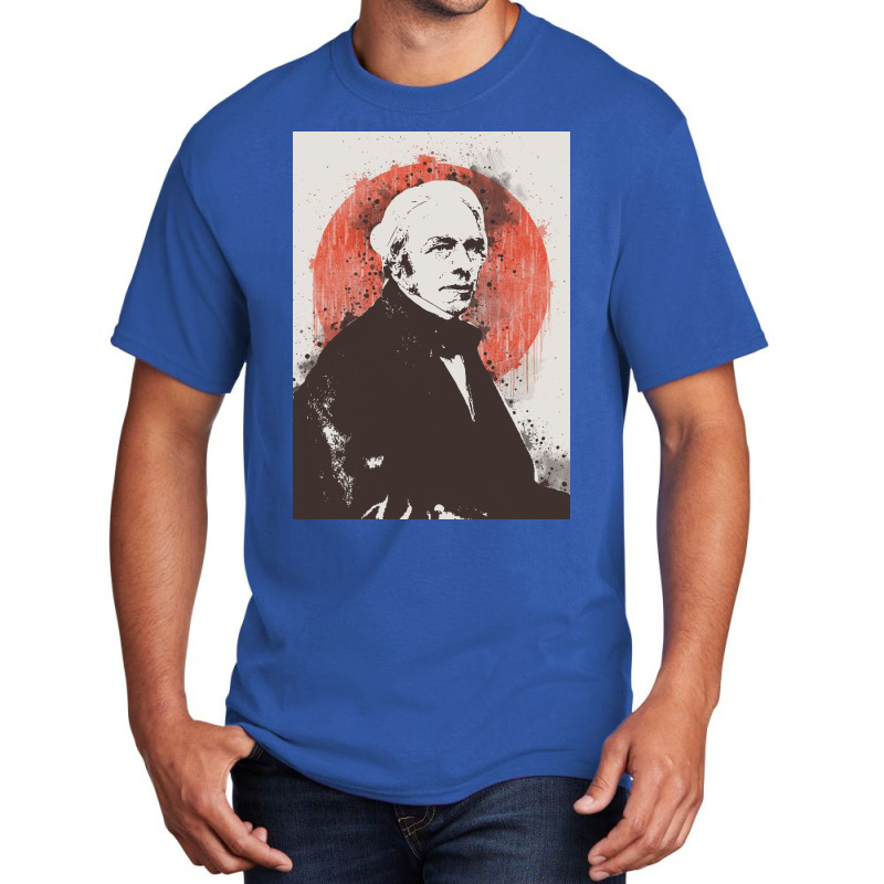 Michael Faraday Painting Basic T-shirt | Artistshot